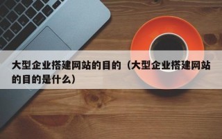 新疆大型企业搭建网站的目的（大型企业搭建网站的目的是什么）